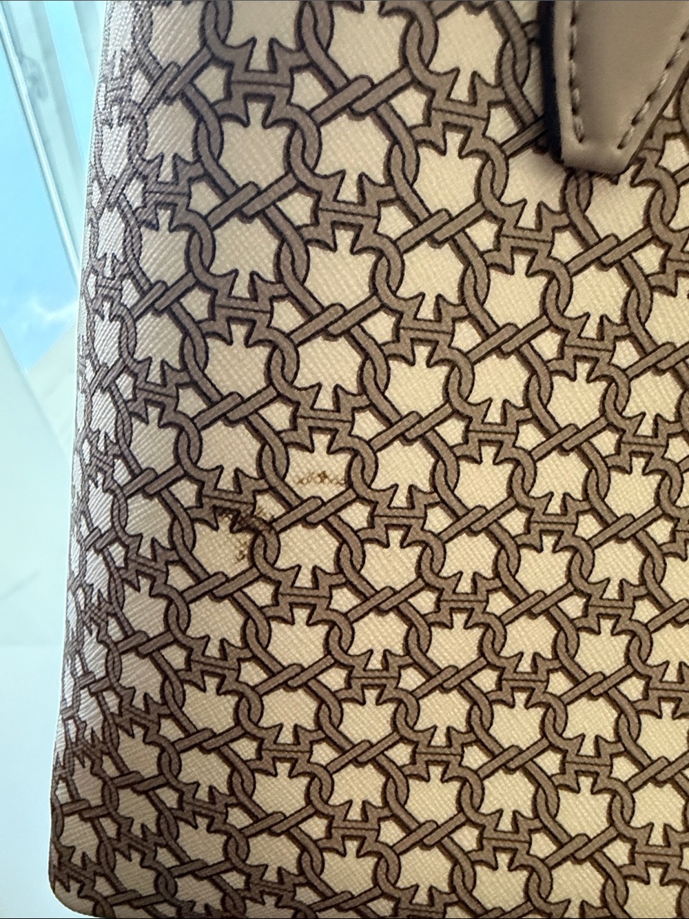 Kate Spade Patterned Tote Bag with Top Handles as is - Picture 4 of 10